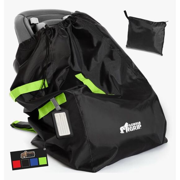 Gorilla Grip Car Seat Travel Bag For Airplane Gate Check, Easy Carry New *READ - Picture 16 of 16